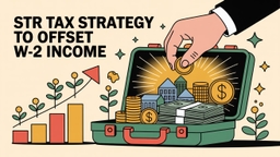 STR Tax Strategy to Offset W-2 Income (2026)