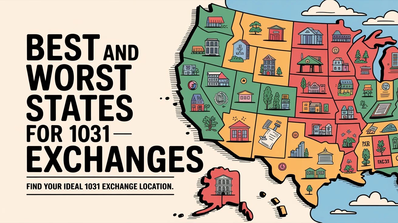 Best and Worst States for 1031 Exchanges (2025 Guide)